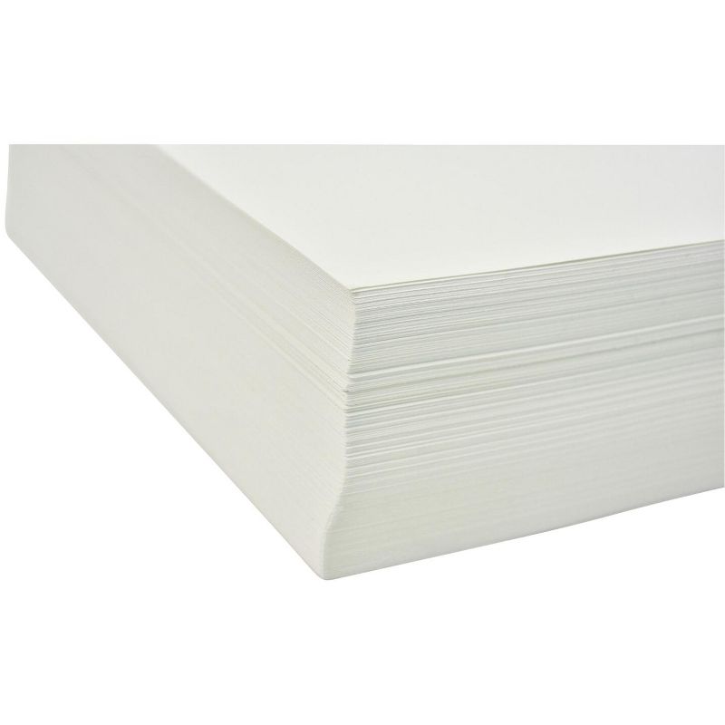 Sax Sulphite Drawing Paper, 90 lb, 12 x 18 Inches, Extra-White, pk of 500