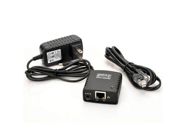 TeKit USB 2.0 Network LPR Print Server Printer Share Hub Palm Size with Wireless ,Allows multiple computers to share one USB printer on the network(NOT support Windows 8 and above)