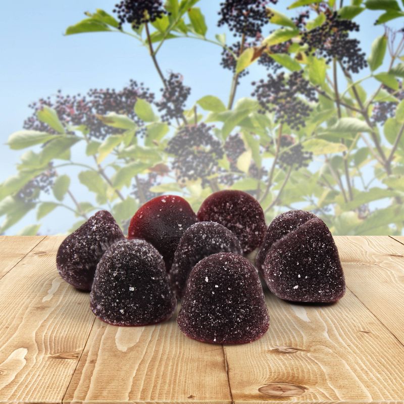Airborne Adult Elderberry Gummies with Vitamin C & Vitamin D - 50ct