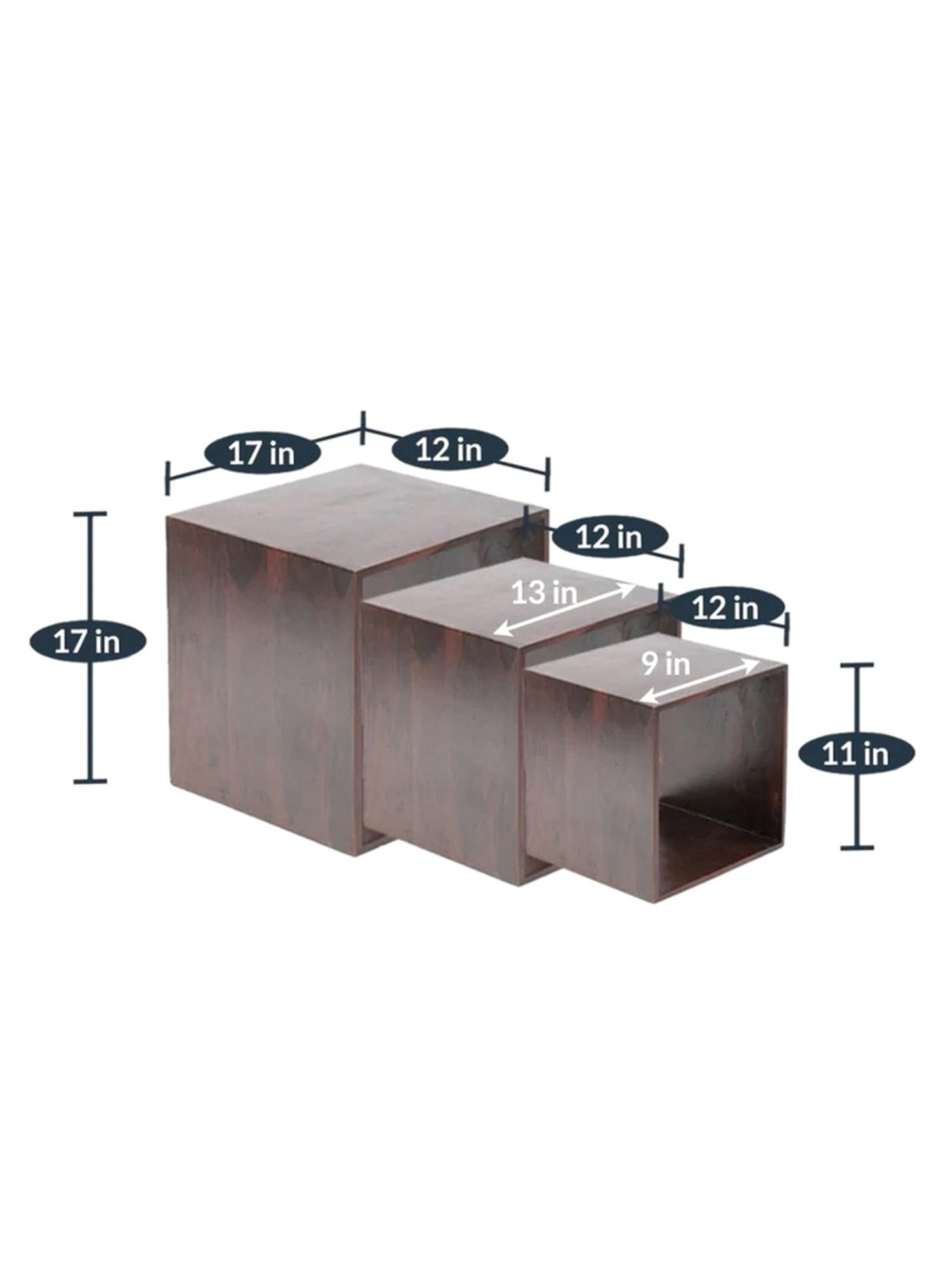 Artisans Rose Vote Hand-painted Multicolor Iron Ballot Box