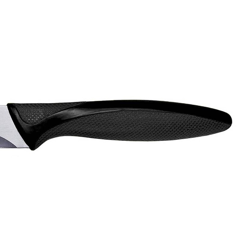 Zyliss Black Ceramic Paring Knife Set with Soft Grip Handles, (8 Knives)