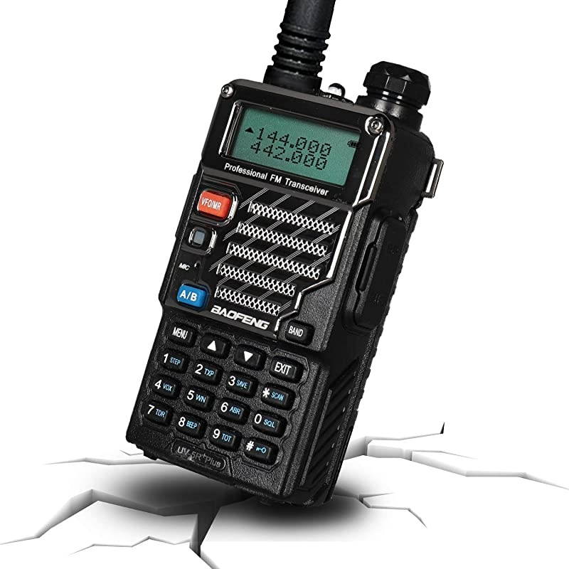 UV Plus Radio Transceiver Dual Band Long Range Walkie Talkie