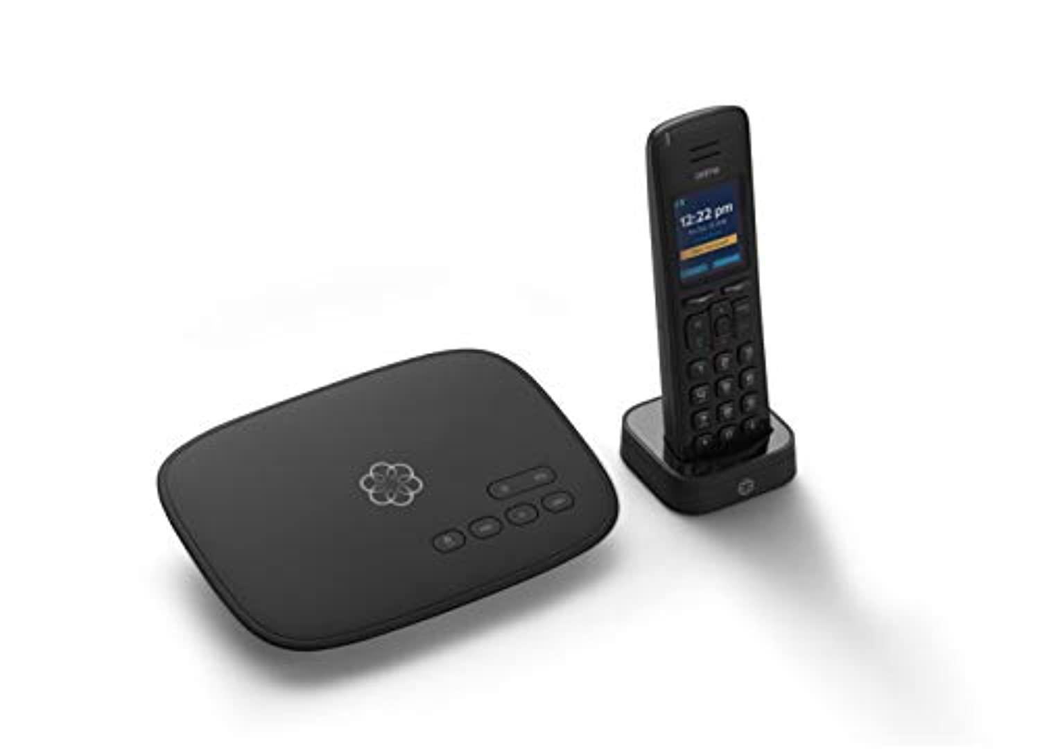 ooma telo voip free internet home phone service and hd3 handset. affordable landline replacement. unlimited nationwide calling.