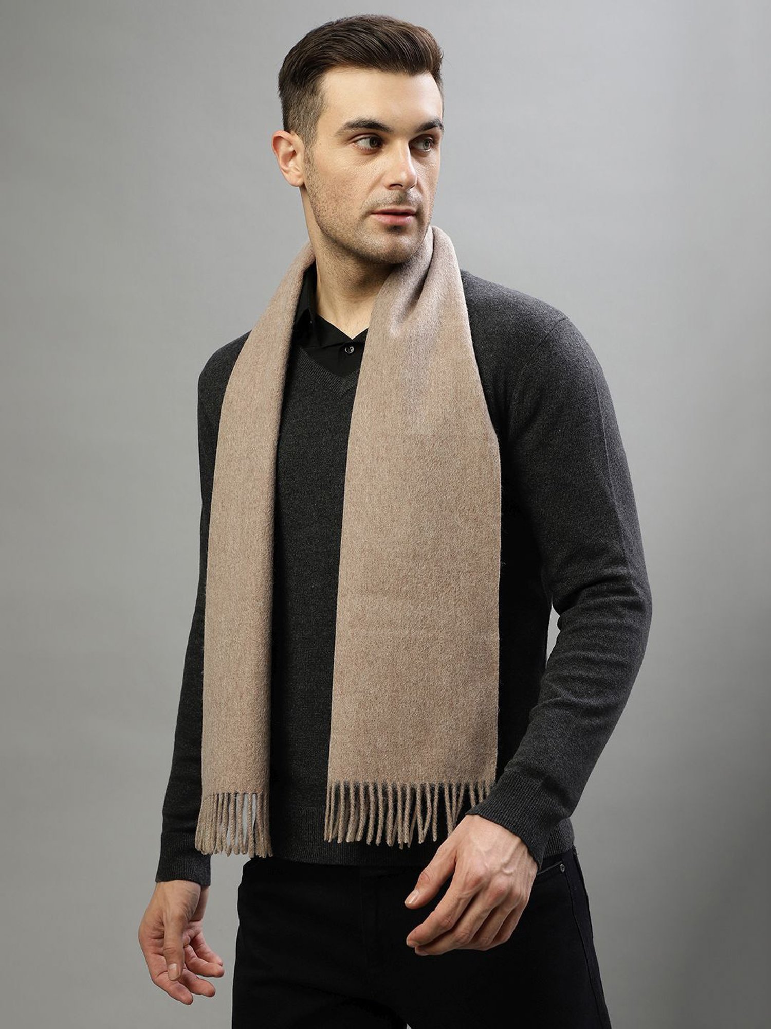 Gant Green Wool Solid Muffler