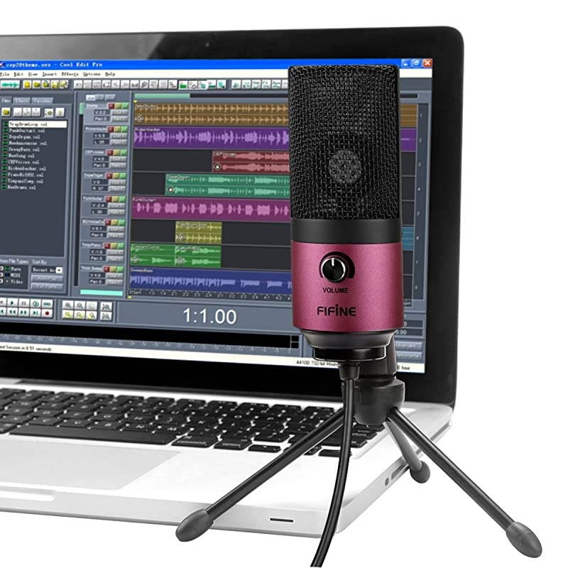USB Podcast Condenser Microphone Recording On Laptop No Need Sound Card Interface and Phantom PowerK669