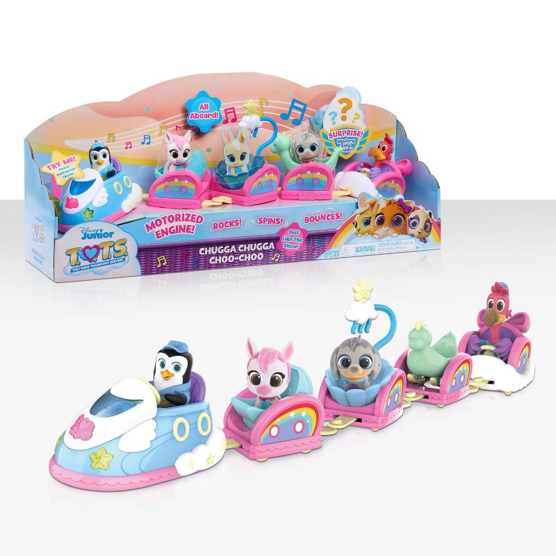 Disney Junior T.O.T.S. Chugga Chugga Choo-Choo Playset - 8pc