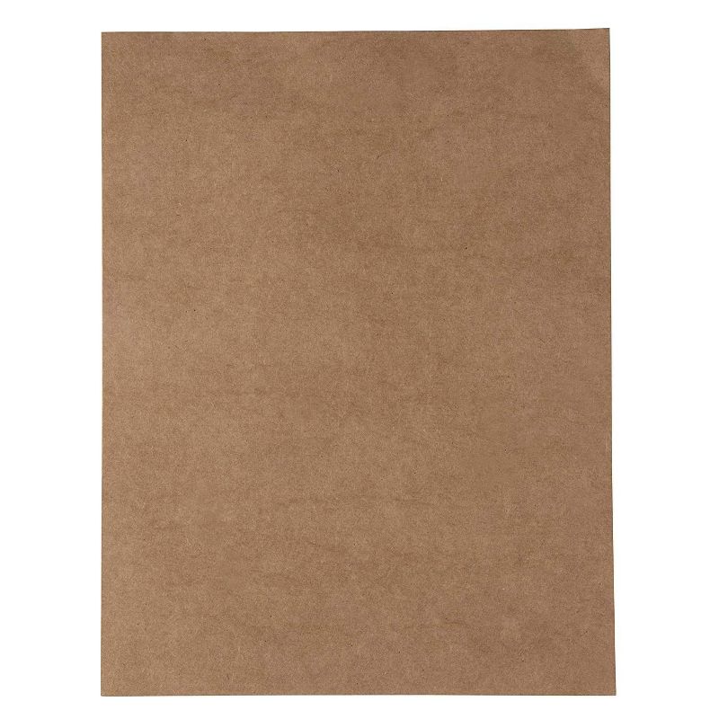 Sustainable Greetings 96 Sheet Kraft Cardstock Paper for Invitations, Menus, Crafts, Letter Sized 8.5" x 11"