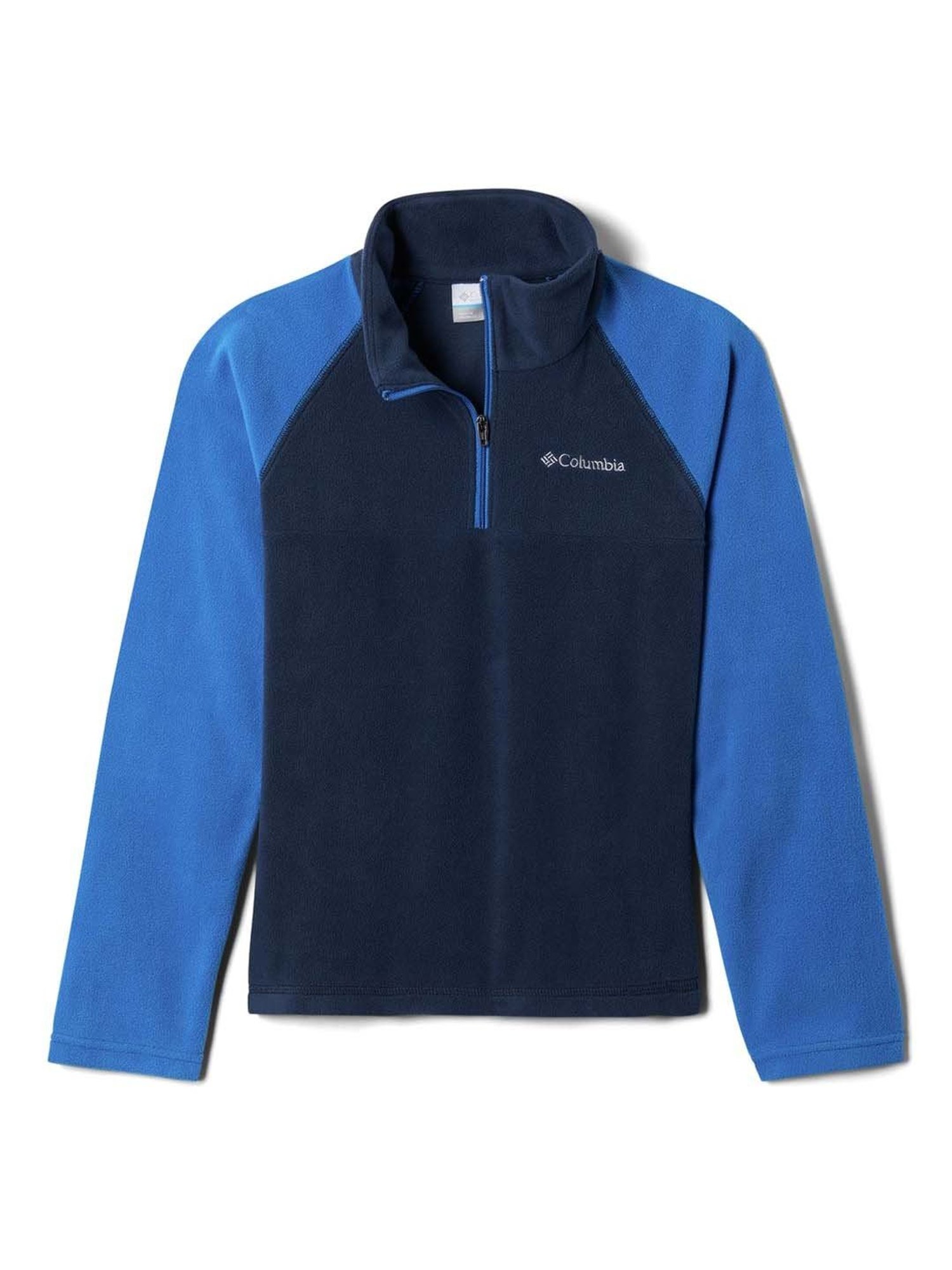 Columbia Kids Glacial Blue Color Block Full Sleeves Jacket