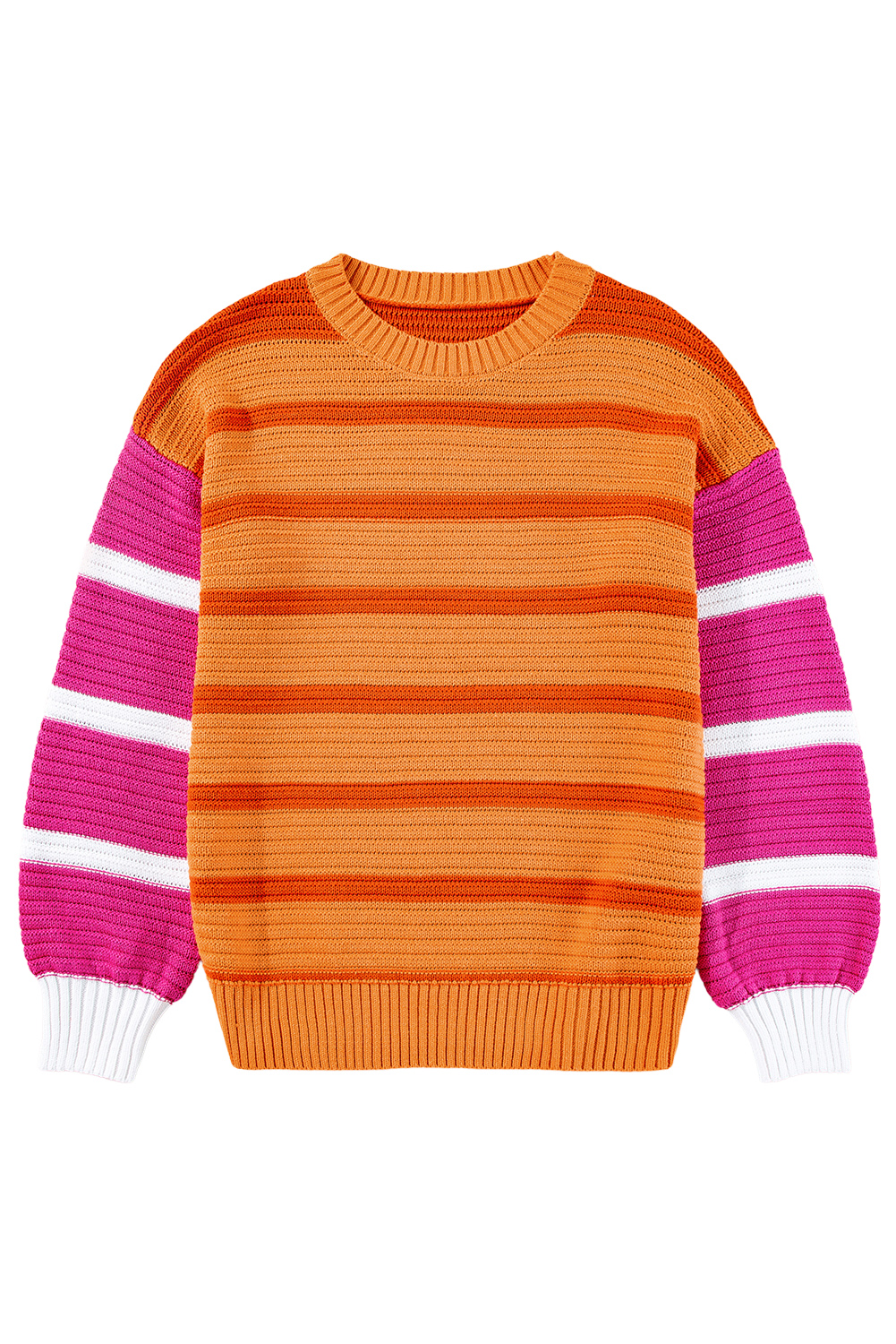 Pink Merry & Bright Pop Up Letter Waffle Knit Sweater