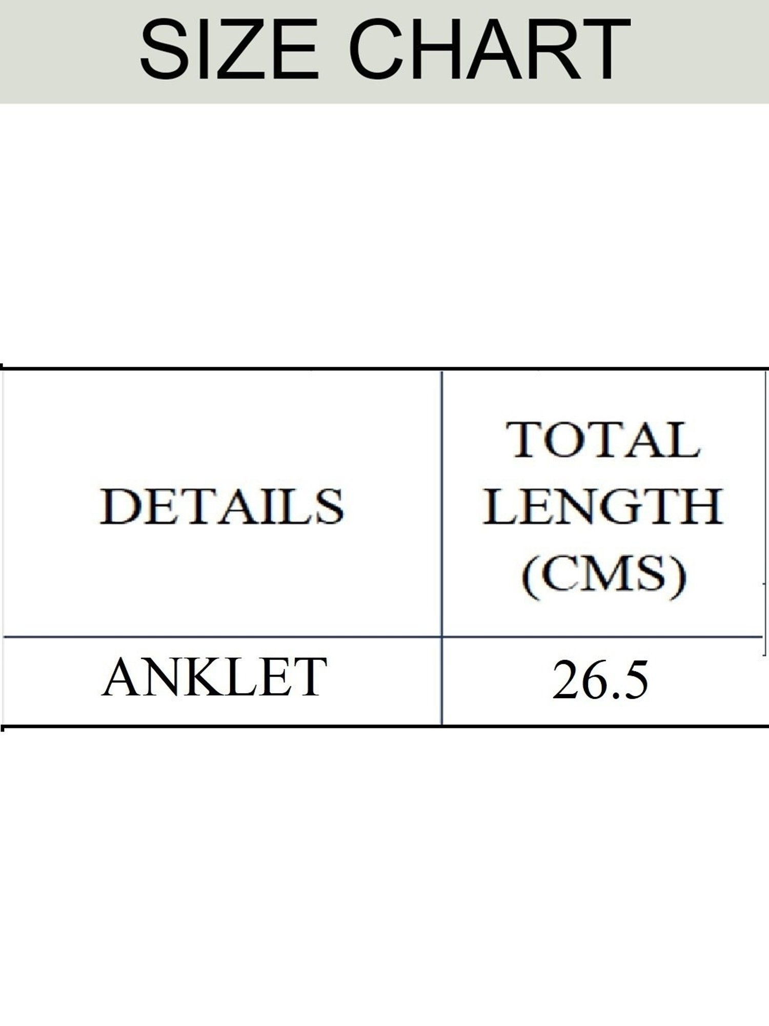 Oomph Gold Tone Kundan Ethnic Anklets - Pair of 1