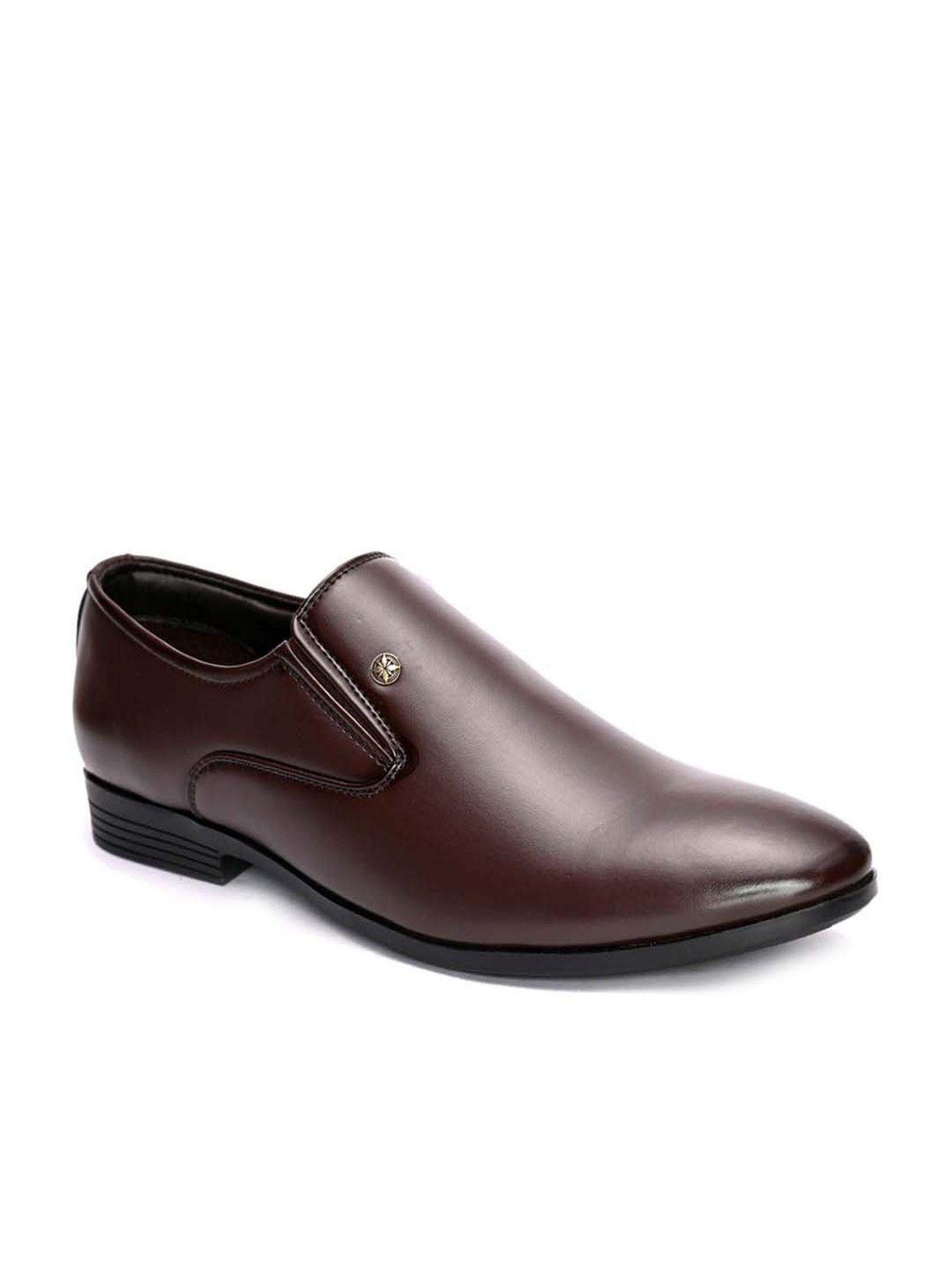 Giorgio Men's Brown Formal Slip-Ons