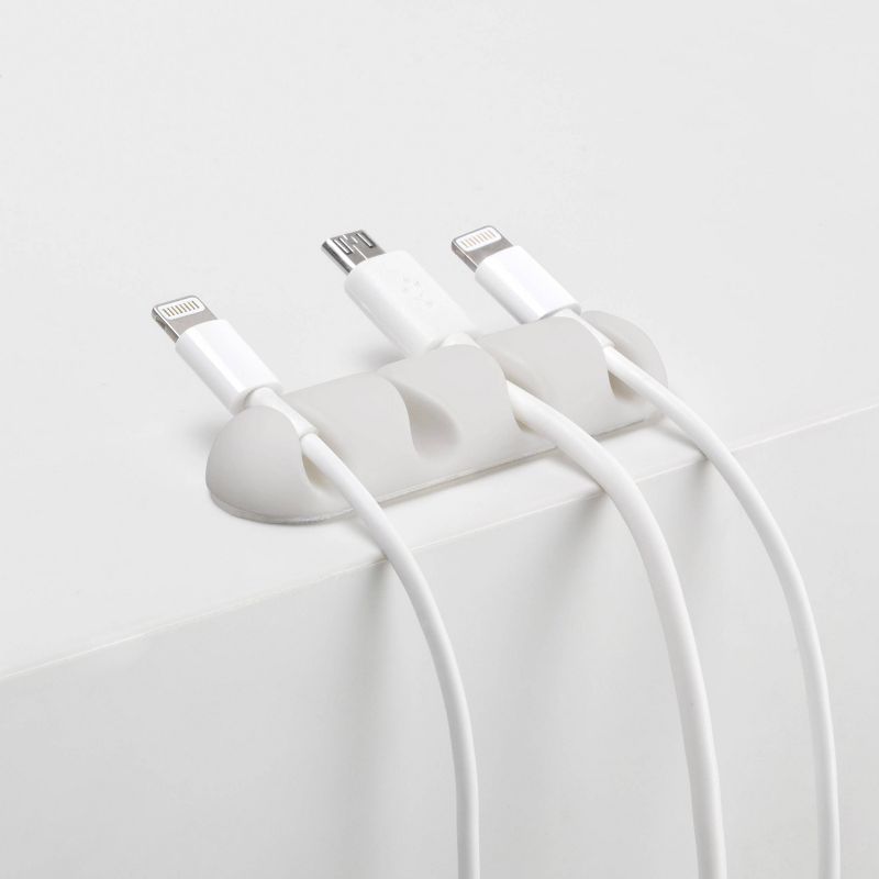 2pk CableDrop Multi Cable Router White  - BlueLounge