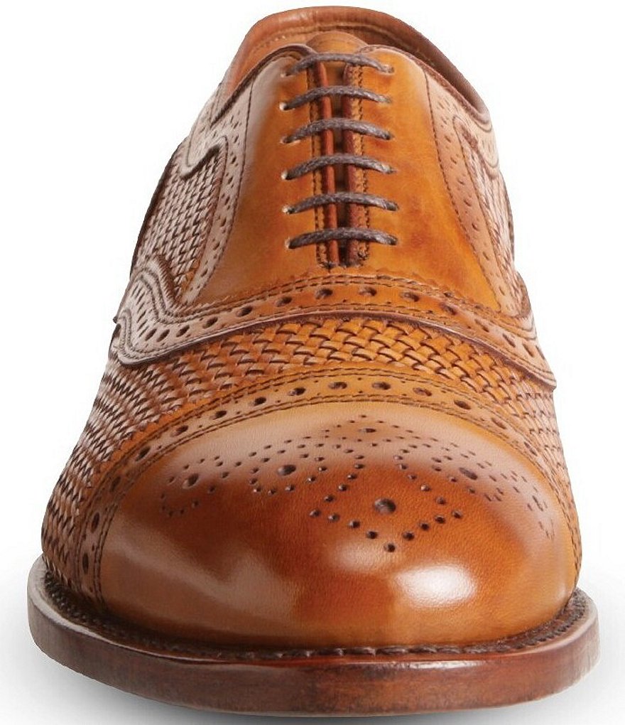Allen-Edmonds Men's Strand Weave Leather Cap Toe Oxford