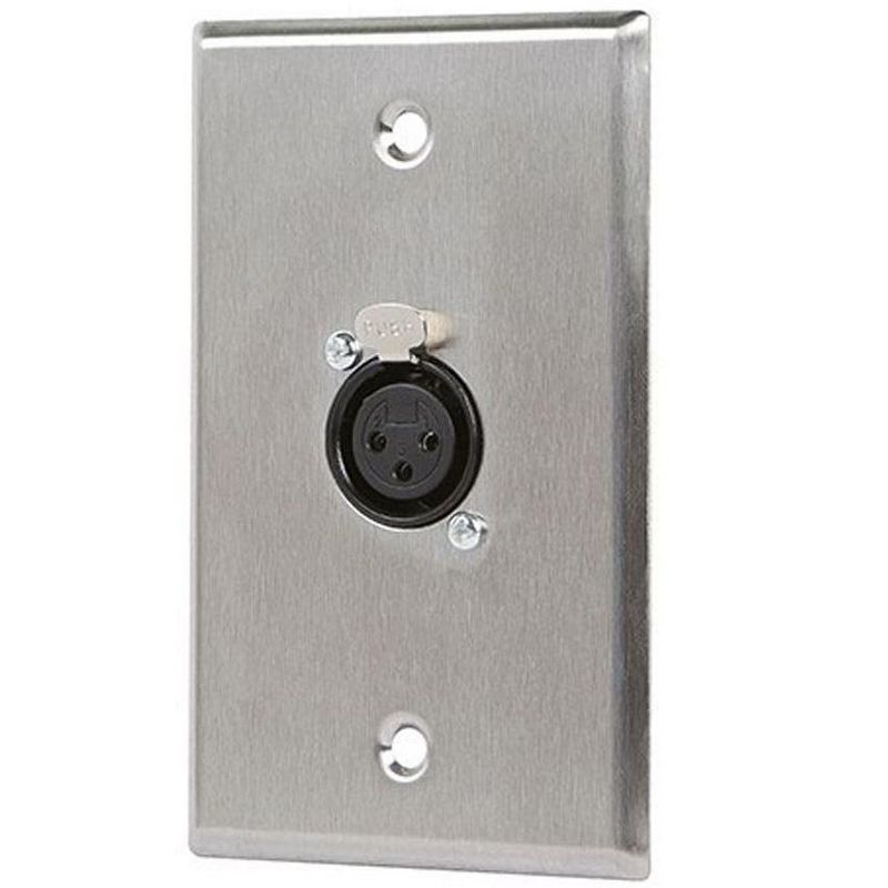 Franklin Brass Classic Architecture Single Switch Wall Plate Nickel