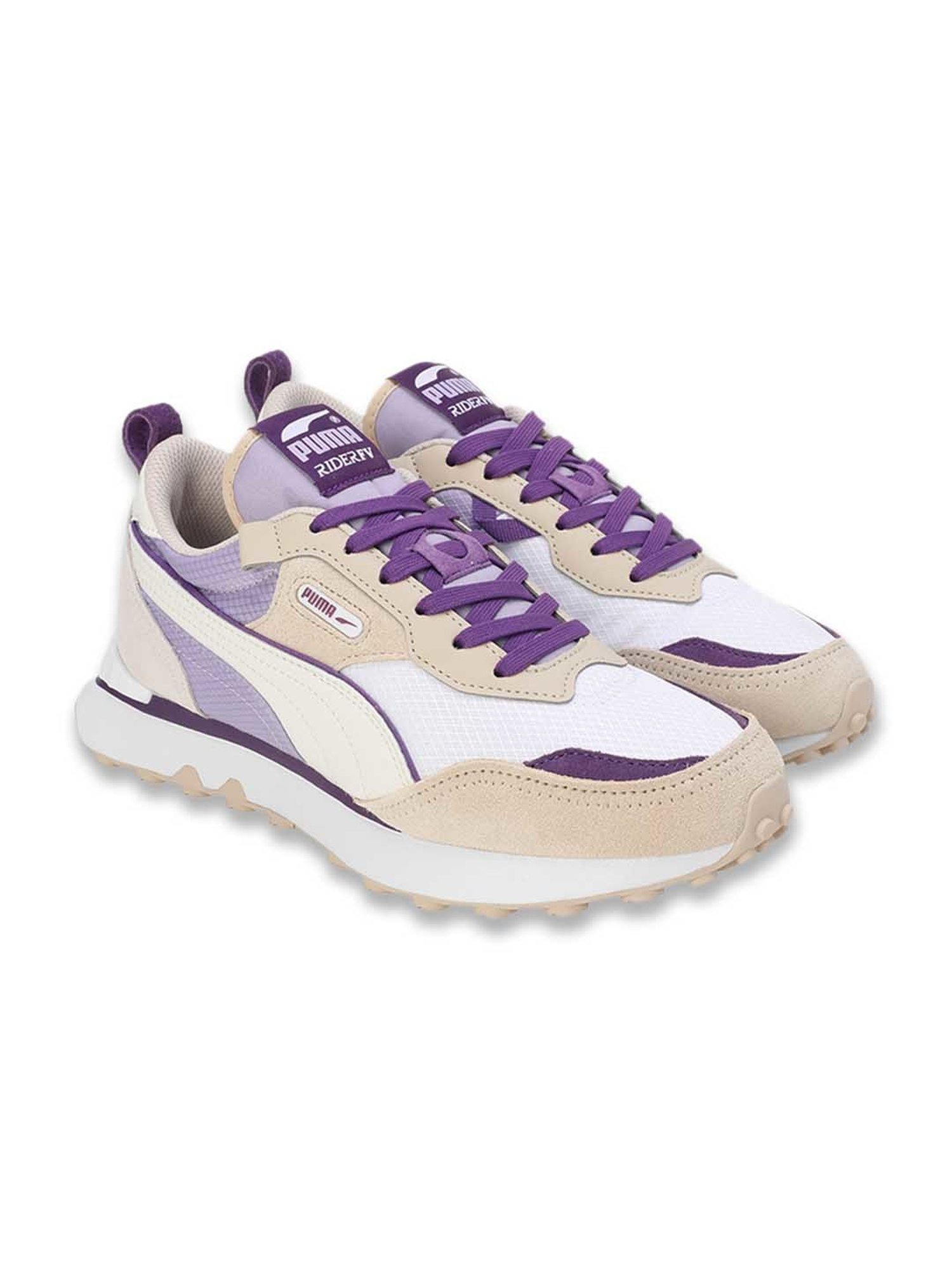 Puma Men's Rider Future Vintage Vivid Violet Casual Sneakers