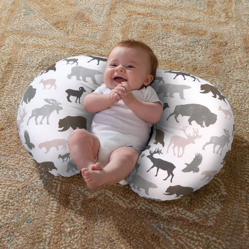 Boppy Original Feeding and Infant Support Pillow - Neutral Wildlife