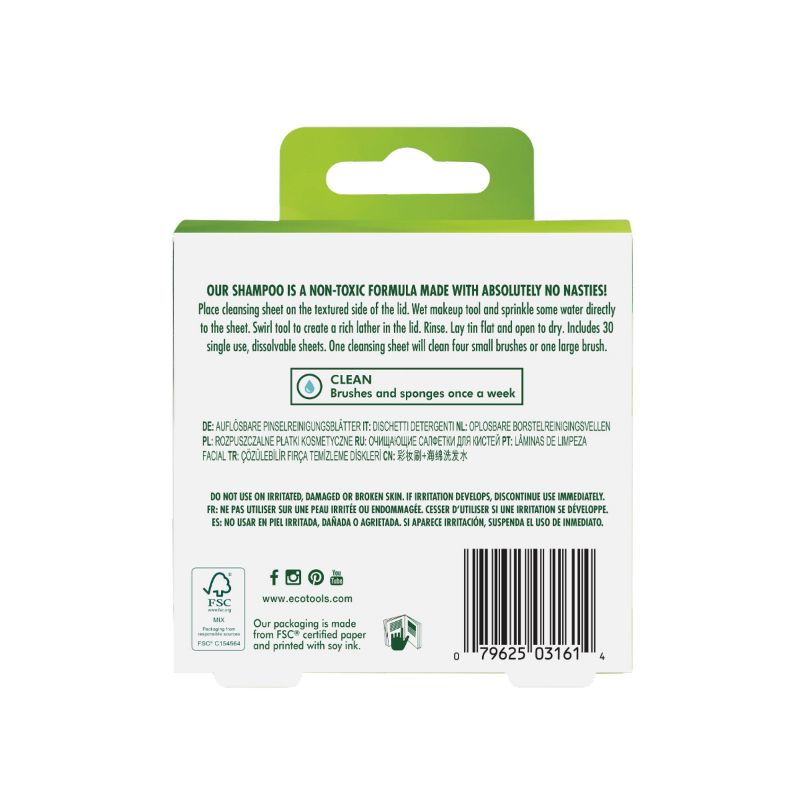 EcoTools Cleansing Flakes Brush Cleaner