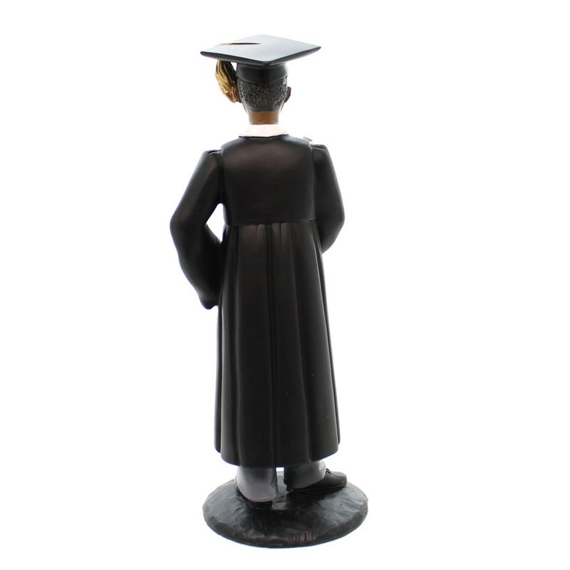 Black Art 8.5" Male Graduate Collage High School  -  Decorative Figurines