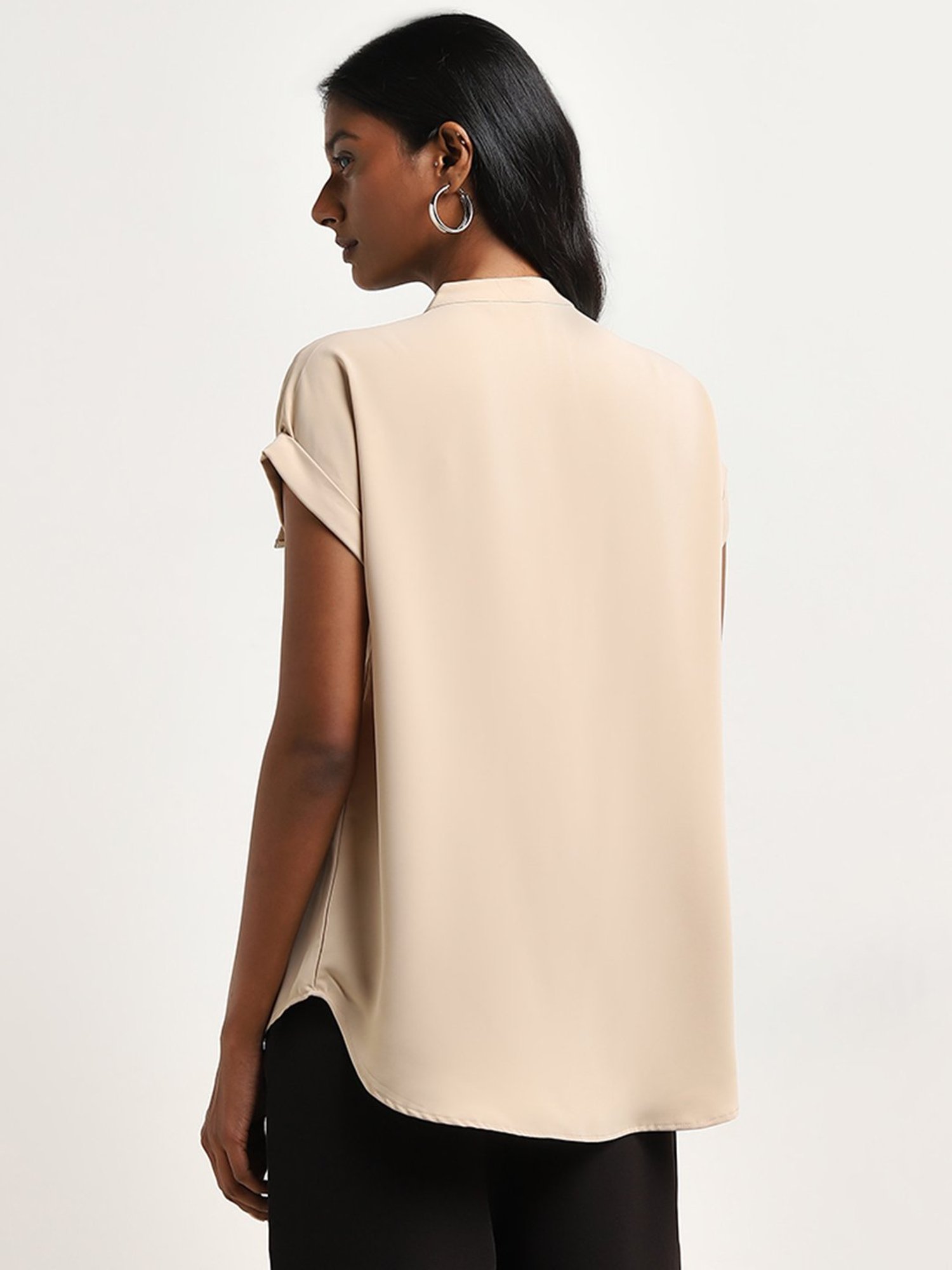 Wardrobe by Westside Light Beige Solid Top