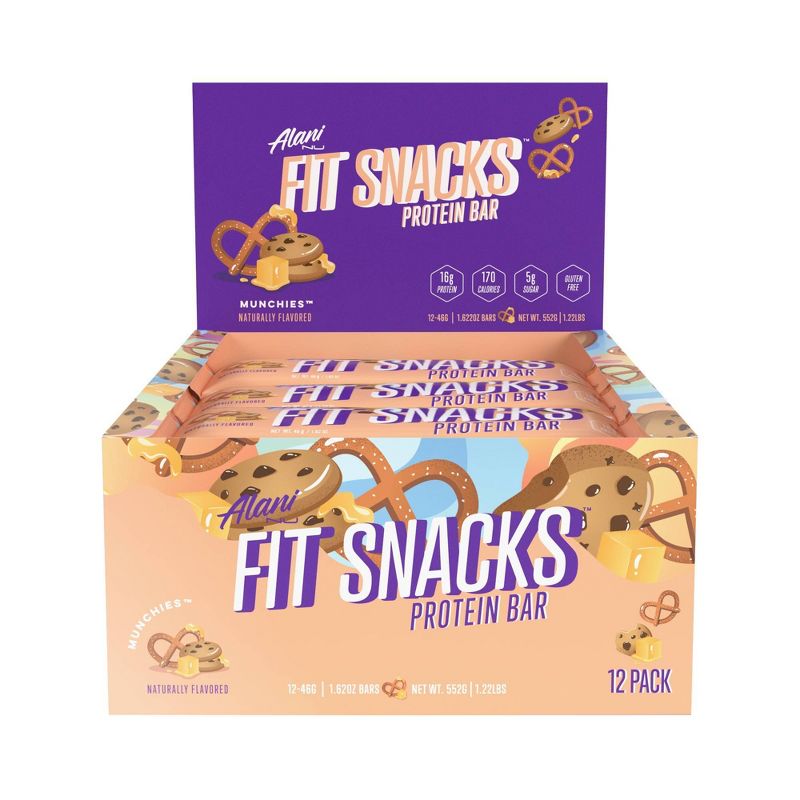 Alani Nutrition Protein Bar - Munchies - 12pk