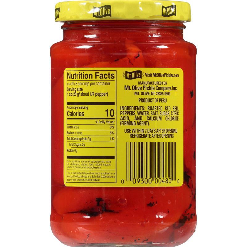 Mt. Olive Roasted Red Peppers - 12 fl oz