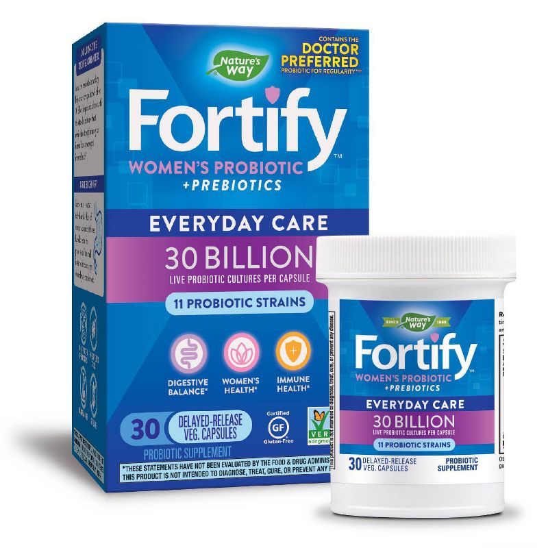 Nature's Way Fortify Women's Probiotic Capsules - 30ct