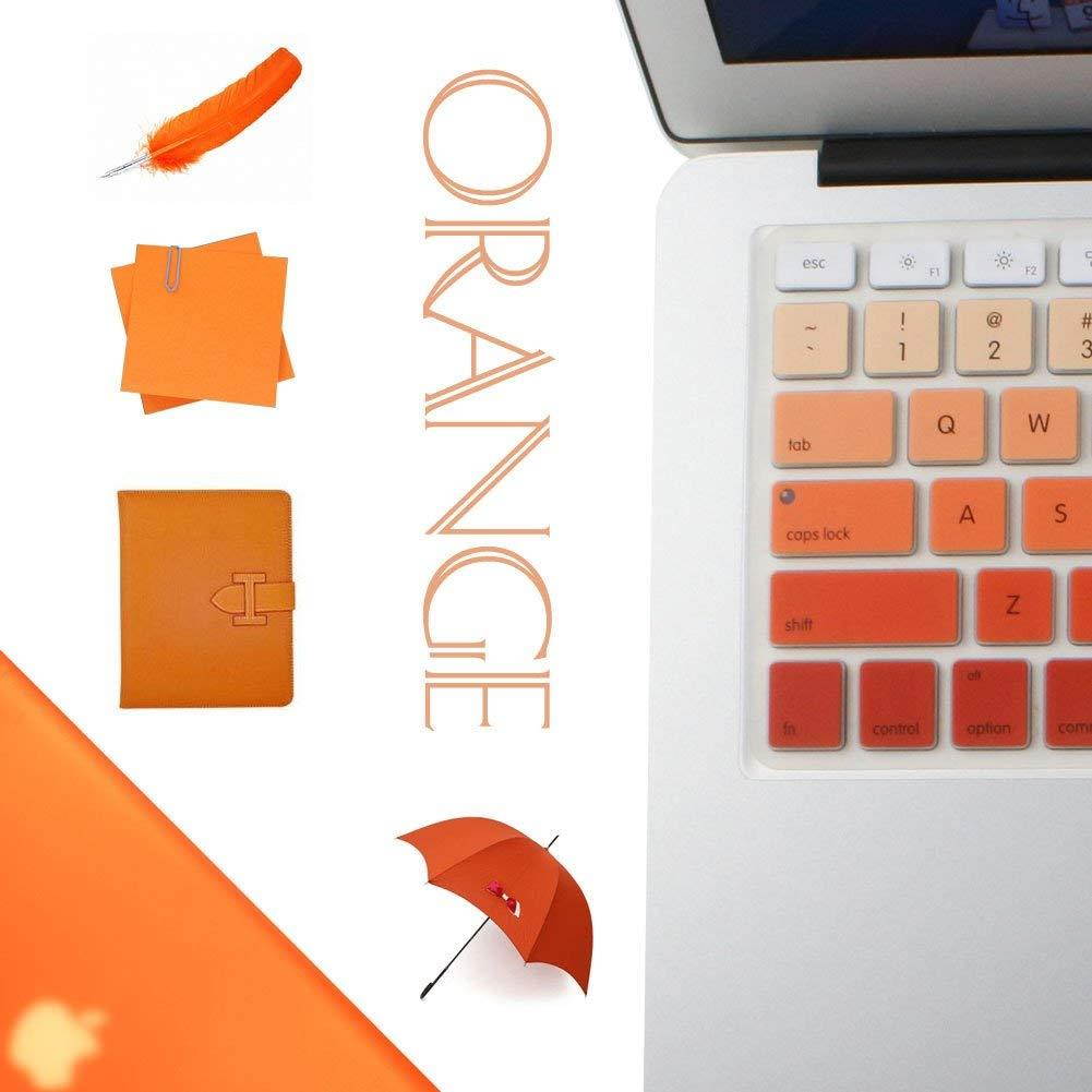 All-inside Orange Ombre Keyboard Skin for MacBook Pro 13" 15" 17" (with or without Retina Display) / MacBoook Air 13"