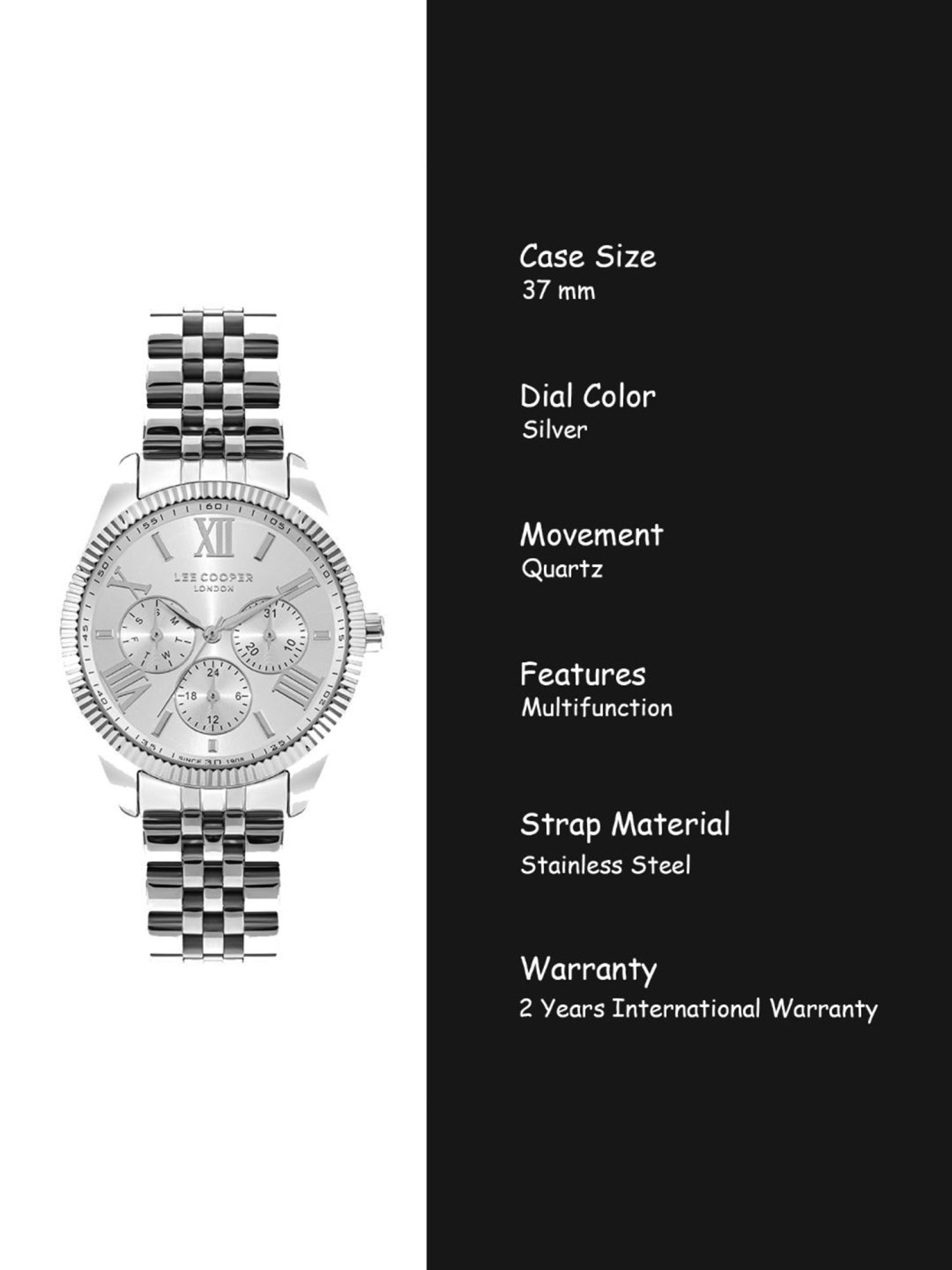 Lee Cooper LC07811.330 Multifunction Watch for Women