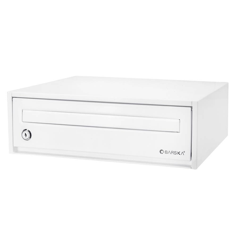 Barska Lock Box, Single Key, 2 Key Capacity, Mounting Type: Wall Steel CB13118