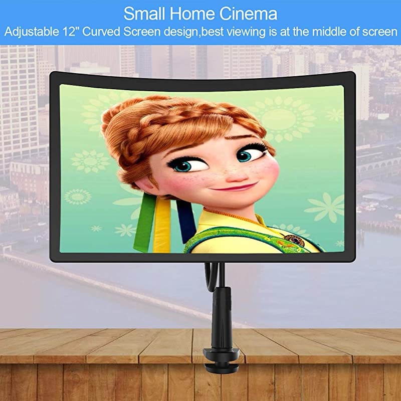 Phone Screen Magnifier Cell Phone 6D HD AntiBlue Light Amplifier Screen Enlarger for Movies Videos and Gaming Compatible with All Smartphones