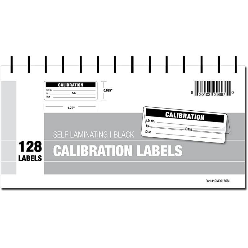 Labels Self Laminating with Spiral Bound Cover Black