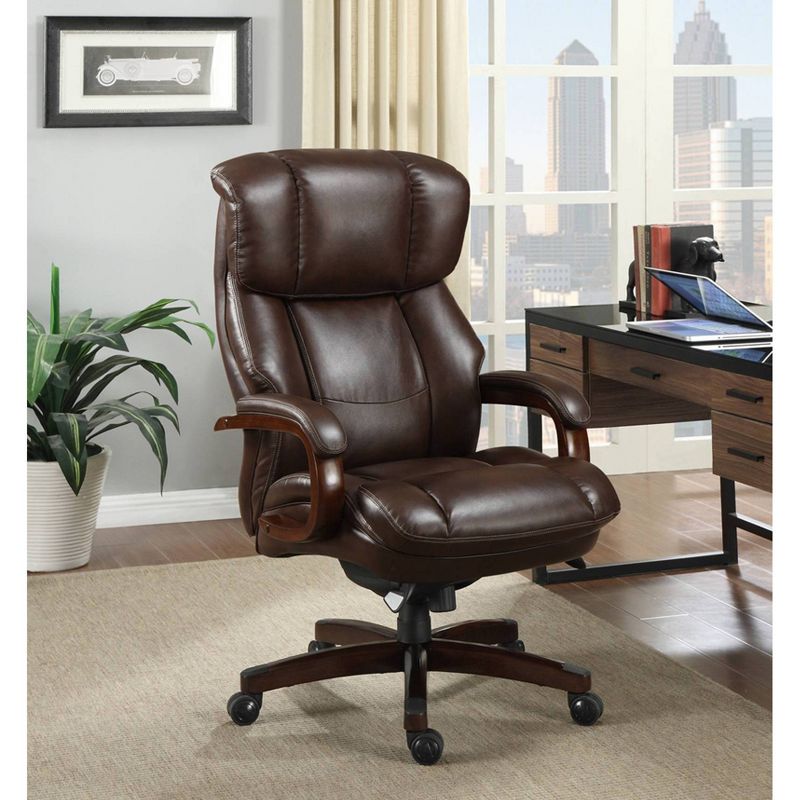 Big & Tall Executive Chair Brown - La-Z-Boy