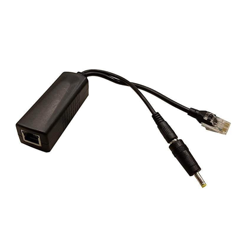 Genie PoE Power Over Ethernet Splitter Adapter 15W Output for Voice Assistants 5Pack