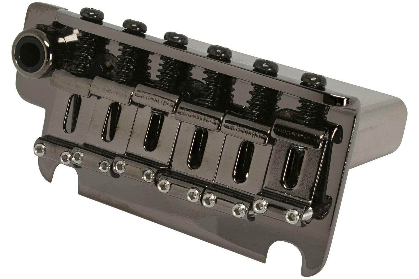 GOTOH 510TS-SF1 2-point Tremolo Steel Block & Stamped Steel Saddles -Cosmo Black