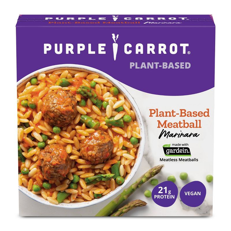 Purple Carrot Frozen Plant-Based Meatball Marinara - 10.75oz