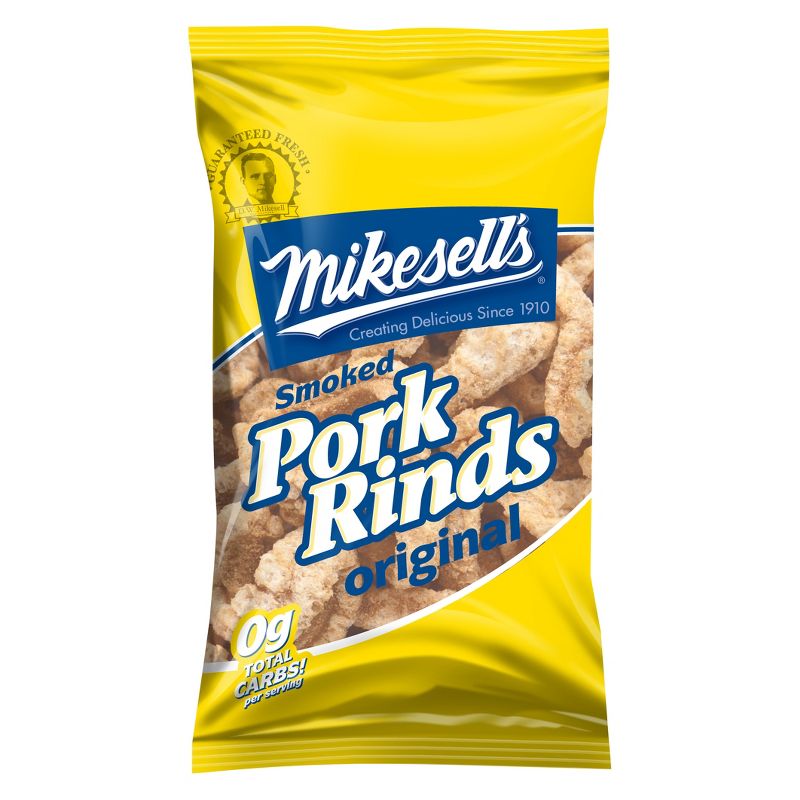 Mikesell's Smoked Pork Rinds Original - 4.75oz