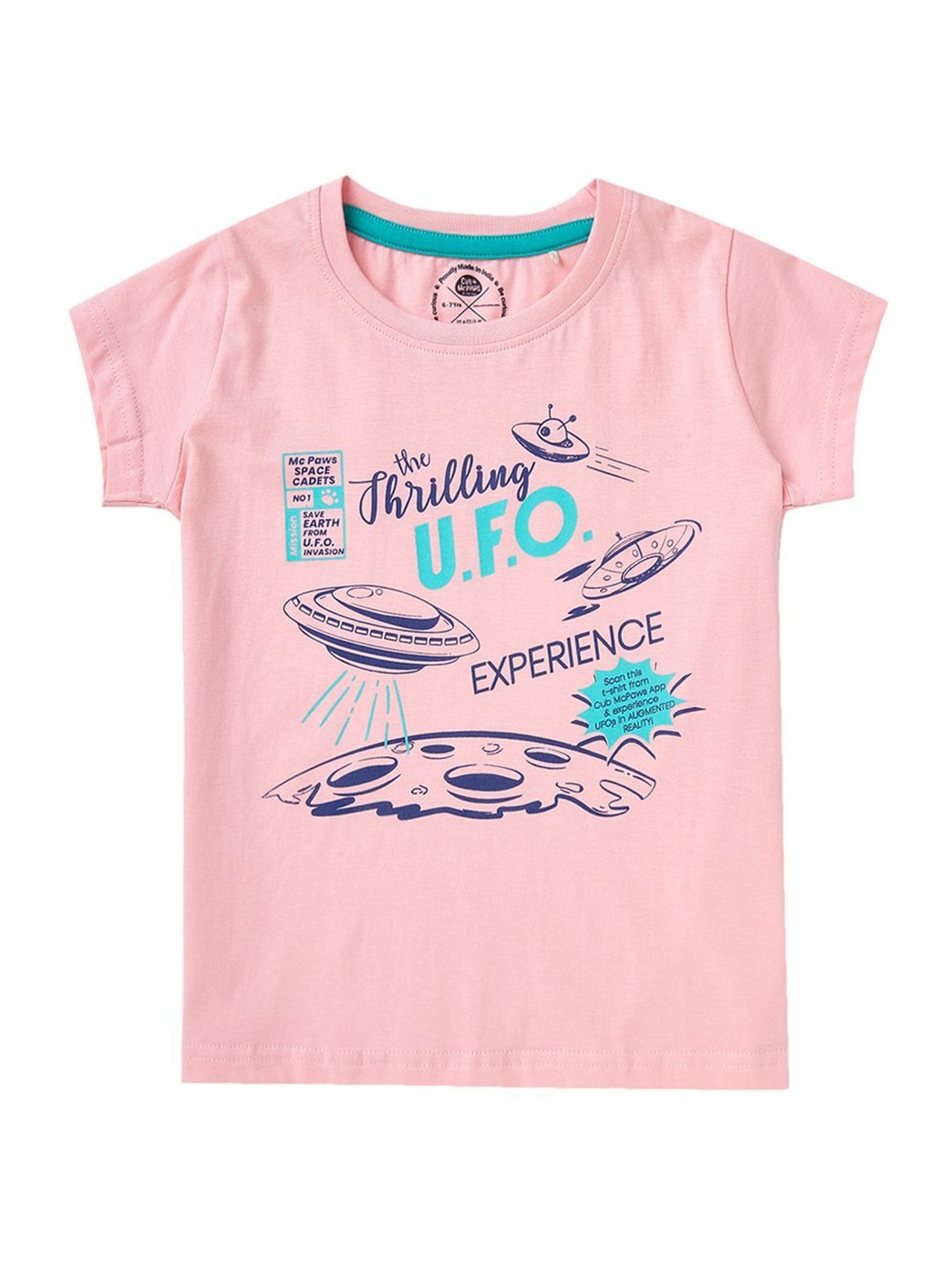 Cub McPaws Kids Multicolor Cotton Printed T-Shirt (Pack of 3)