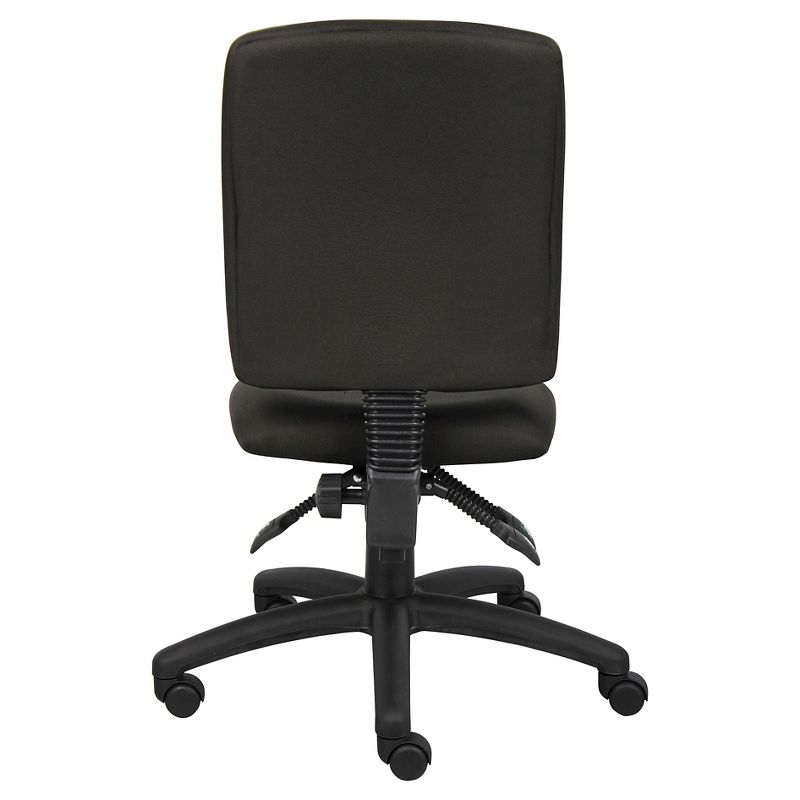 Multi-Function Fabric Task Chair Black - Boss Office Products
