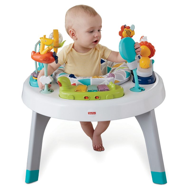 Evenflo Exersaucer Tiny Tropics 2-in-1 Baby Seat + Doorway Jumper