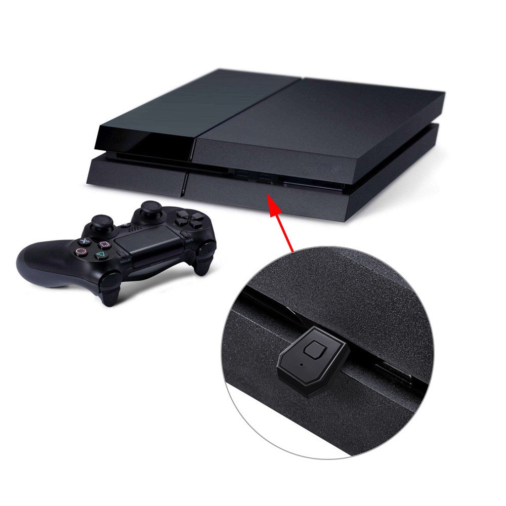 Wireless bluetooth adapter for PS4 Game Controller and Headset