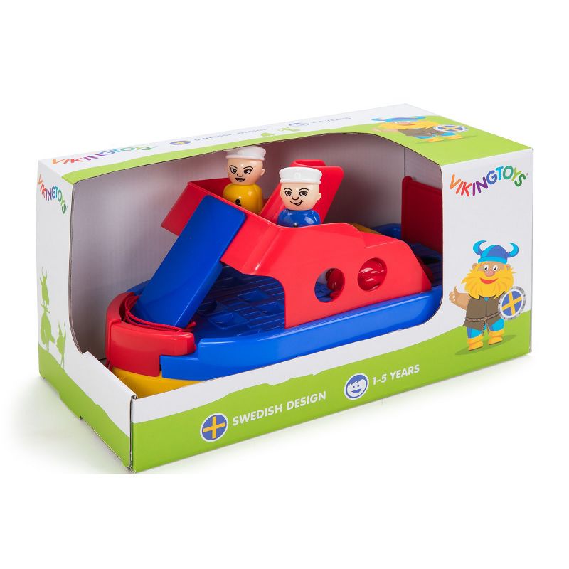 Viking Toys Jumbo Ferry Boat - Floats on Water or Rolls on Land