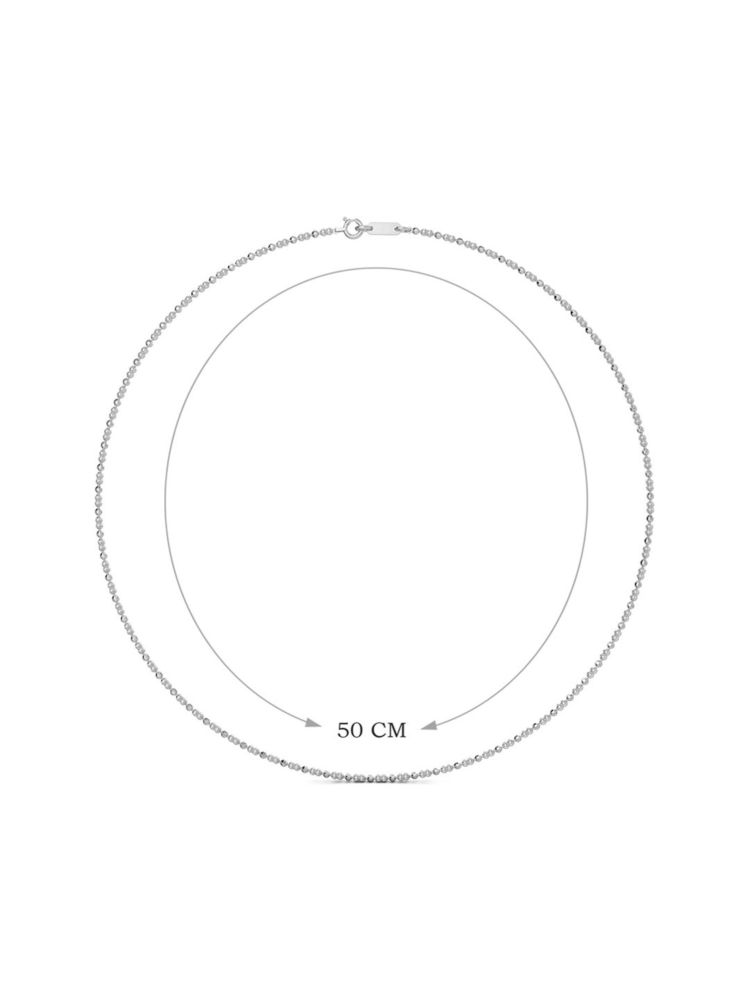 Joyalukkas Sparkled 950 Platinum Chain