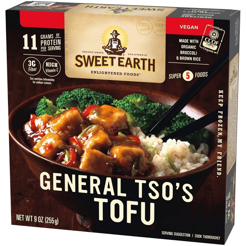 Sweet Earth Natural Foods General Frozen Tso's Tofu - 9oz