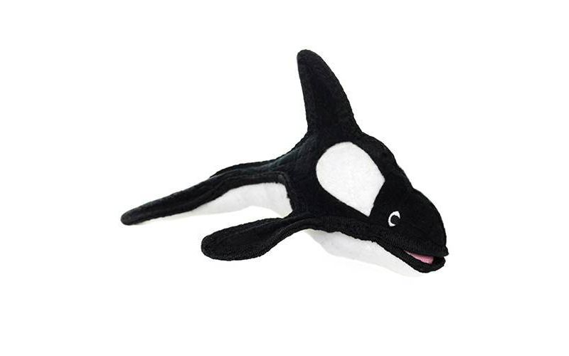 Tuffy Ocean Creature Killer Whale Dog Toy - L