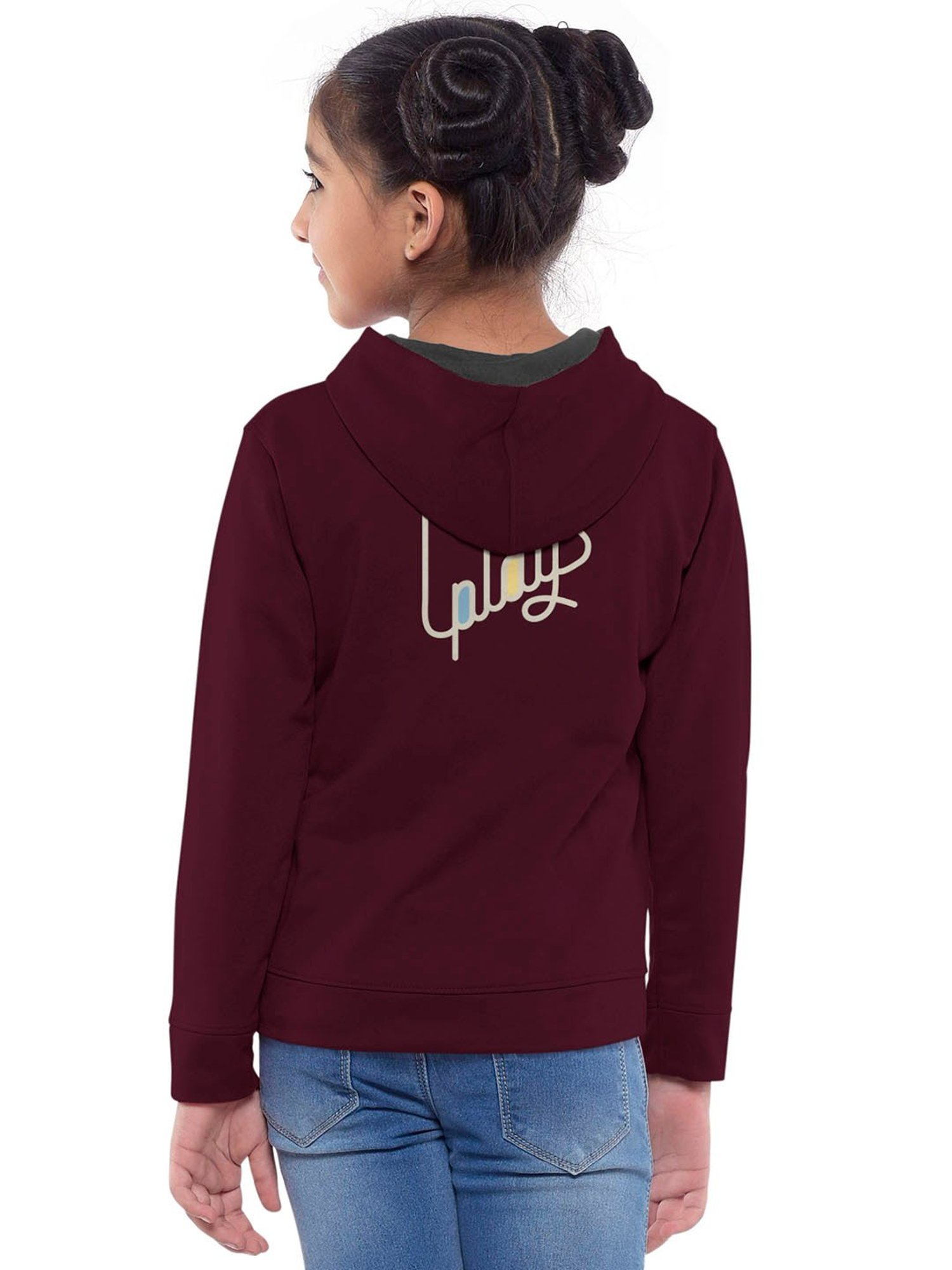 HELLCAT Green & Maroon Printed Full Sleeves Sweatshirt(Pack Of 2)