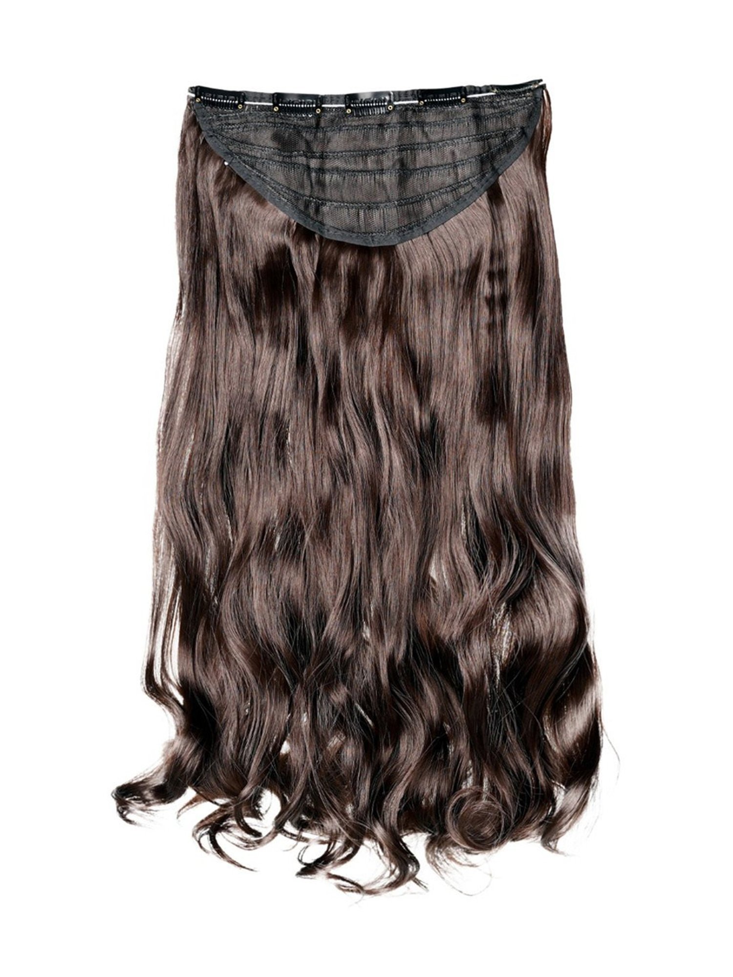 Bronson Professional Out Curl 5 Clip-In Hair Extensions Gold and Brown No. 27B/2 - 24 Inches