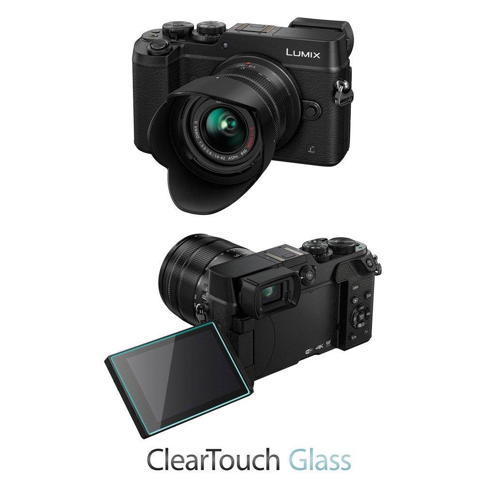 BoxWave Panasonic Lumix DMC-GX8 Screen Protector, [ClearTouch Glass] 9H Tempered Glass Screen Protection for Panasonic Lumix DMC-GX8, DMC-LX15, DMC-LX10