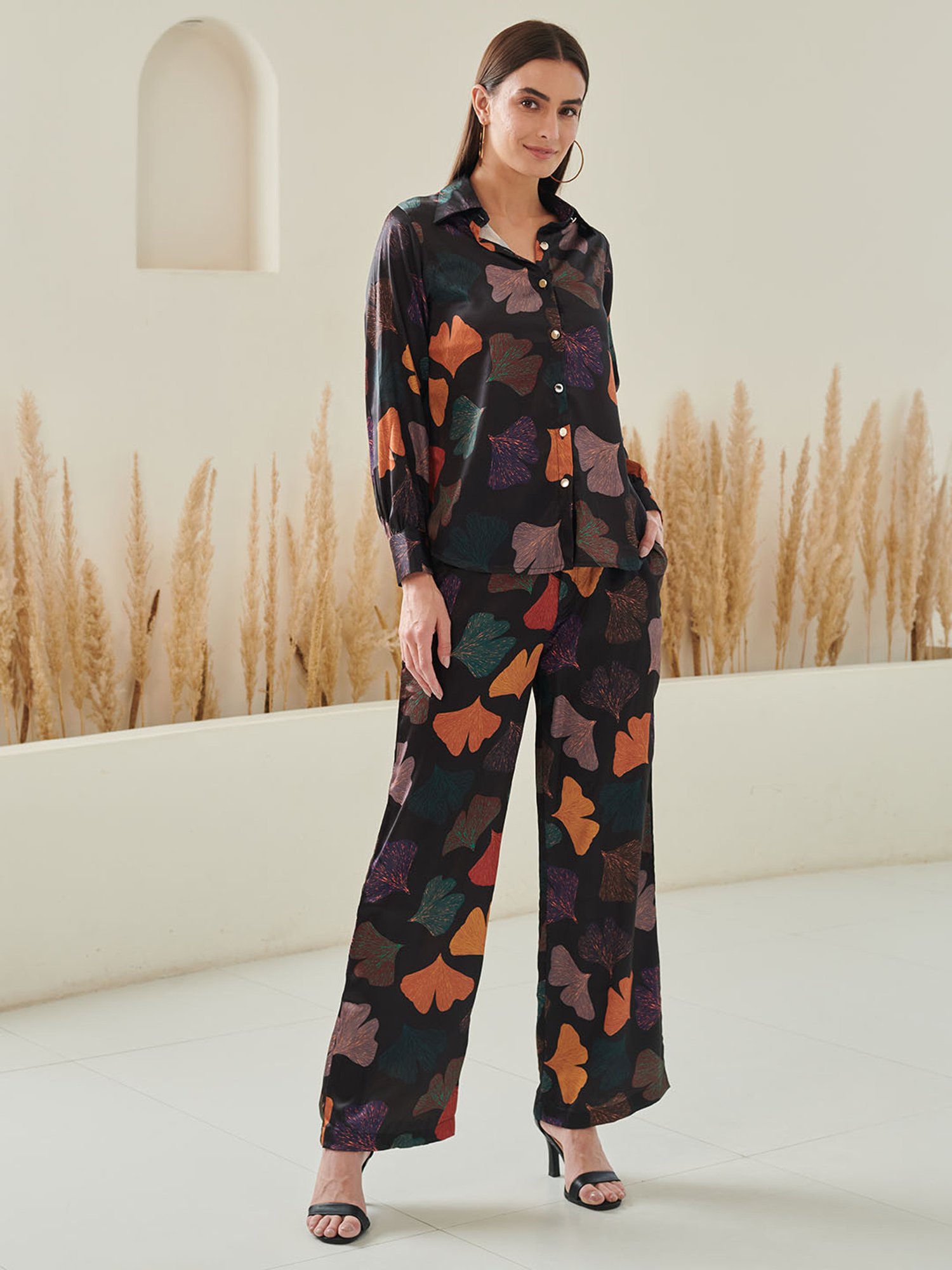 Dusk Attire Multicolor Jane Co-ord Set