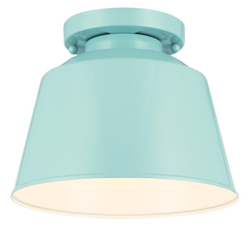 Generation Lighting Freemont 1 light Hi Gloss Blue Ceiling Fixture SF314SHBL