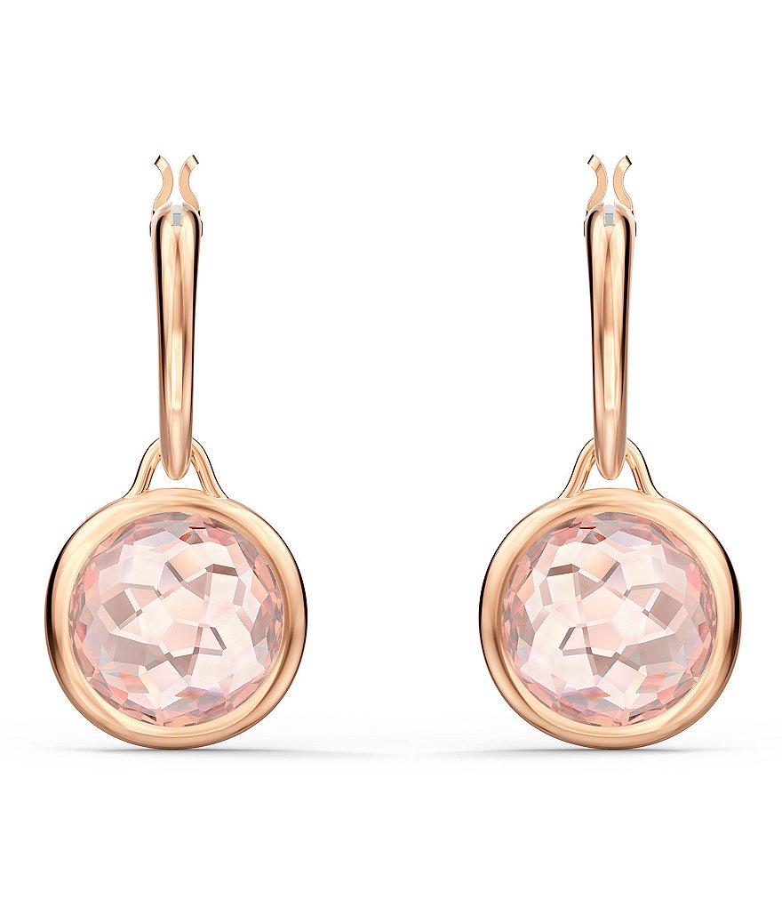 Sanctuary Project Semi Precious Turquoise and White Howlite Three Stone Stud Earrings Gold